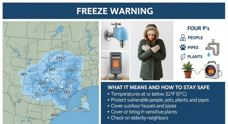 Freeze Warning
