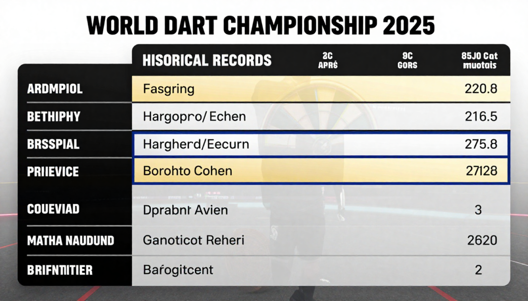 World Darts Championship 2025